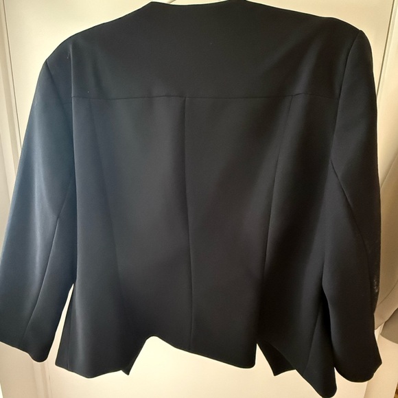 Express Black Blazer Classic Suit Jacket - Picture 2 of 3